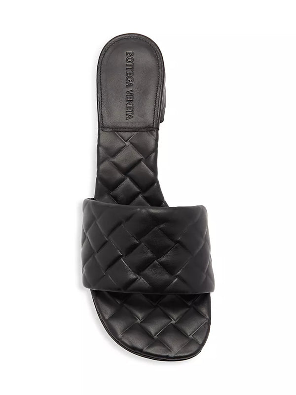 サンダル・ミュール Bottega Veneta Amy Embossed Leather Slide Sandals Bottega Veneta Amy Leather Mules | italist