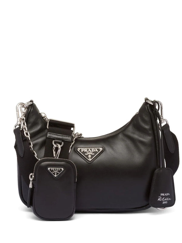 Shop Prada Re-Nylon Shoulder Bag