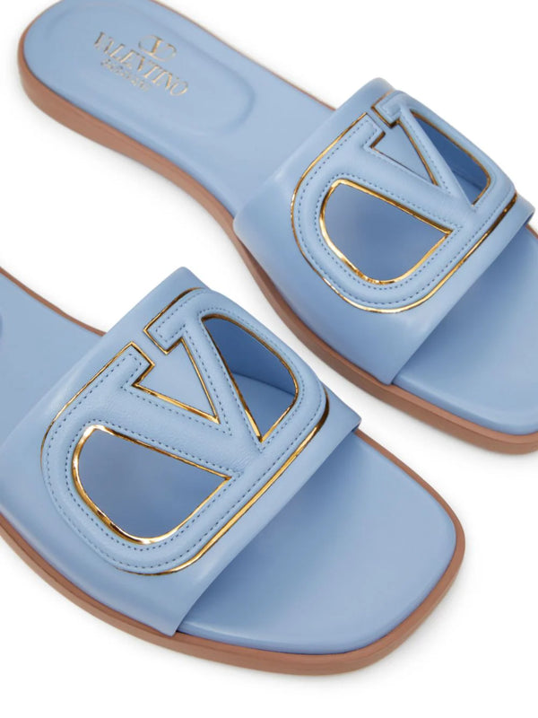 Valentino Garavani V Logo Slide Sandal - Joseph Valentino Garavani V Logo Slide Sandal - Joseph