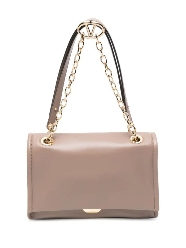 【VALENTINI】VLOGO SHOULDER BAG Valentino Garavani Locò Small Shoulder Bag With Jewel Logo