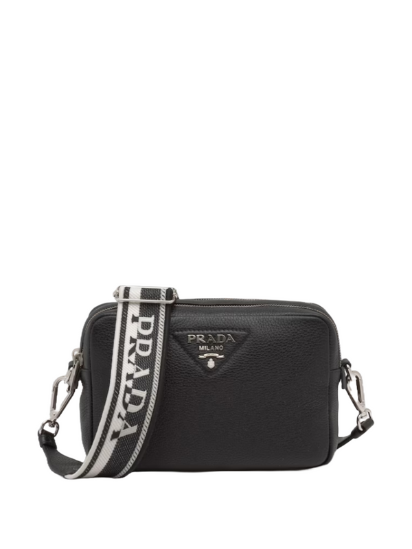 ★PRADA★ 25SS (1BH089 2DYC F0002) Women’s Cross Bag Prada Womens Tessuto Nylon Black Camera Bag Crossbody 1BH089