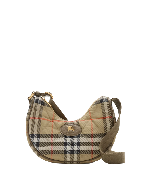 バッグ Burberrys Burberry Horseshoe Check Quilted Crossbody Bag | Neiman Marcus
