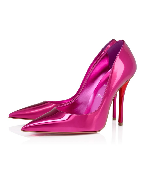 Christian Louboutin ピンク グリッター ハイヒール 36 Christian Louboutin ピンク グリッター ハイヒール 36