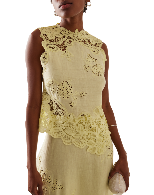Ulla Johnson Marlis Linen Top - Joseph