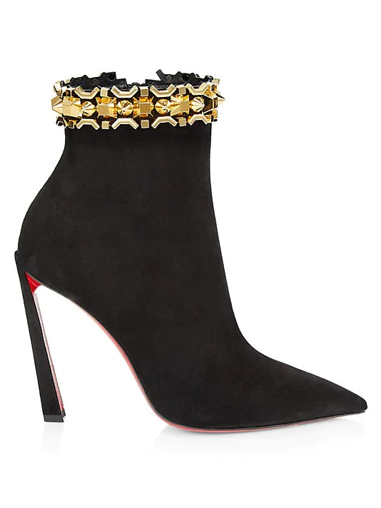 Christian louboutin 2025 zipper boots