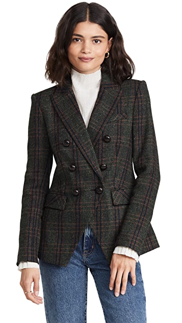 Veronica beard hotsell miller jacket plaid
