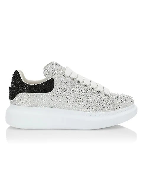 Alexander McQueen oversize-sole lace-up sneakers - Black