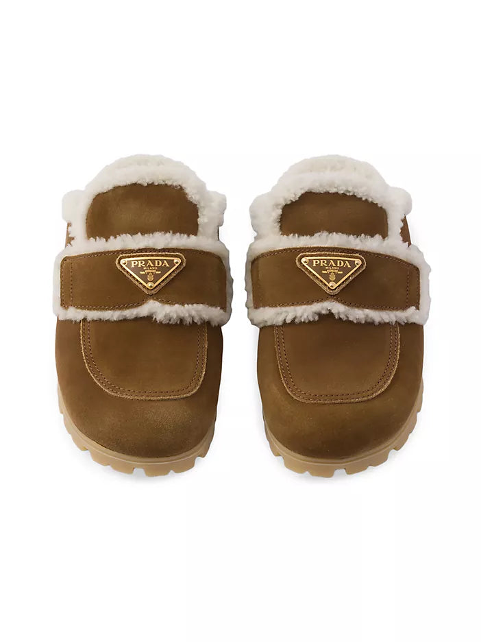 Prada Shearling Slipper