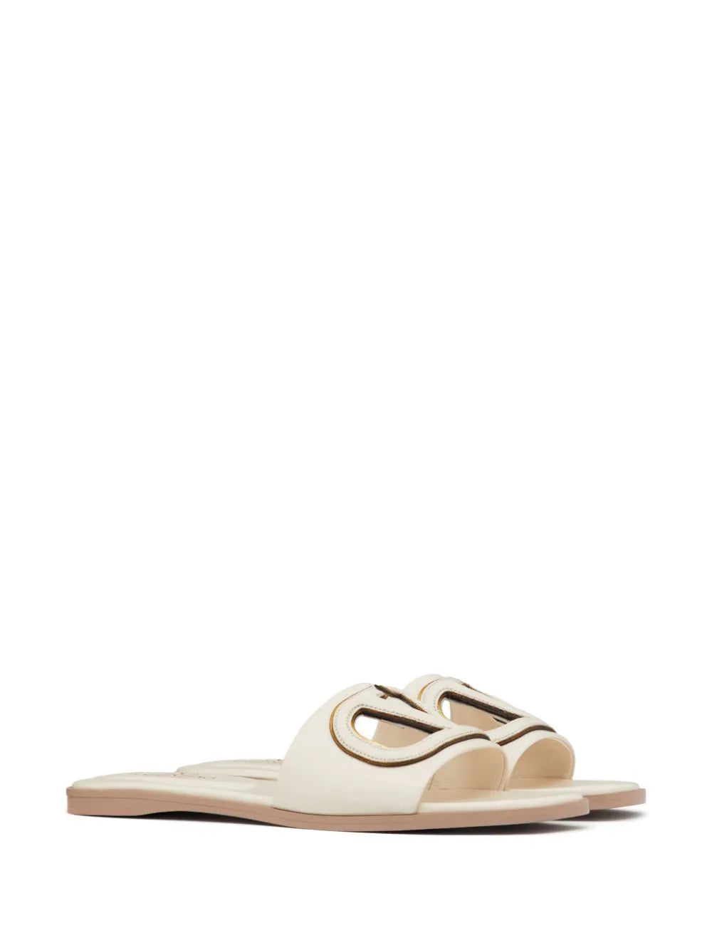 Valentino Garavani V Logo Slide Sandal - Joseph