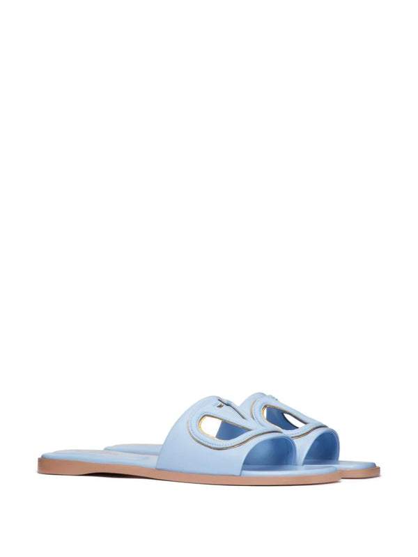 サンダル VALENTINO GARAVANI TA CHAMBRE SLIDE SANDALS IN WOOL Ta Chambre Wool Slide for Man in Tobacco | Valentino TW