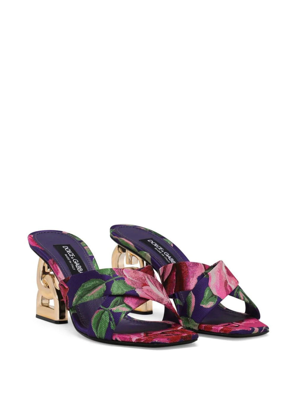 Dolce &amp; Gabbana Floral Mules