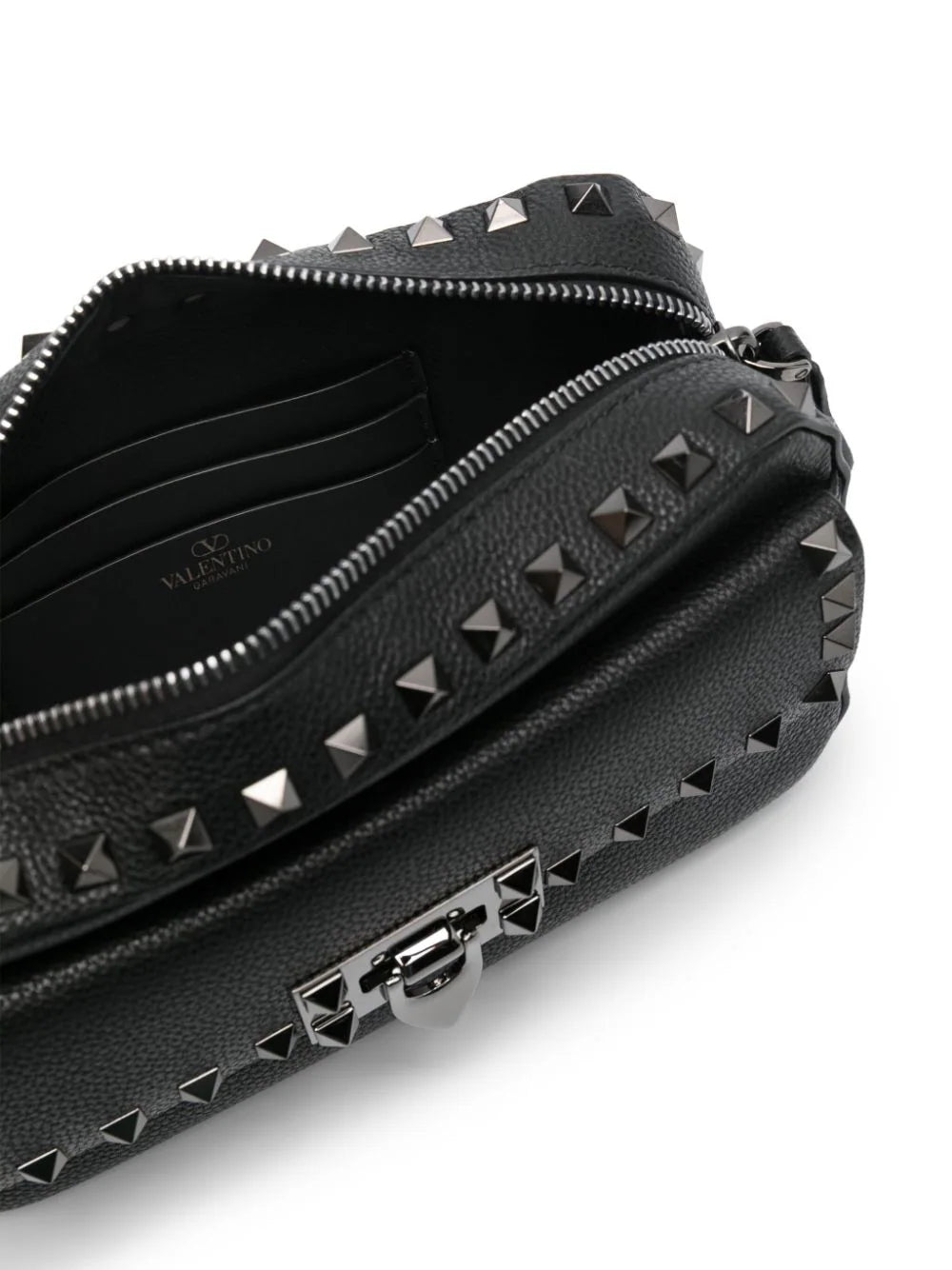 Valentino Garavani Rockstud Leather Cross Body Bag Women Leather One Size