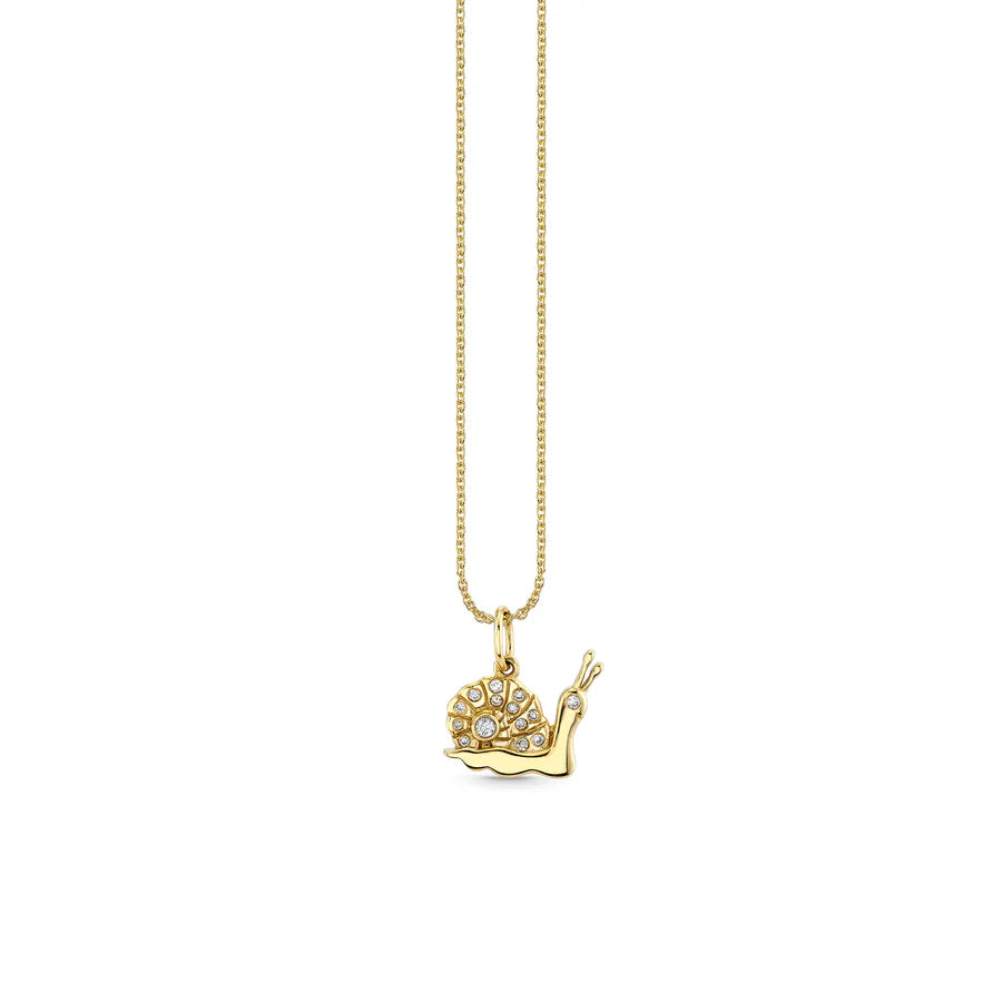 Sydney Evan Snail Necklace