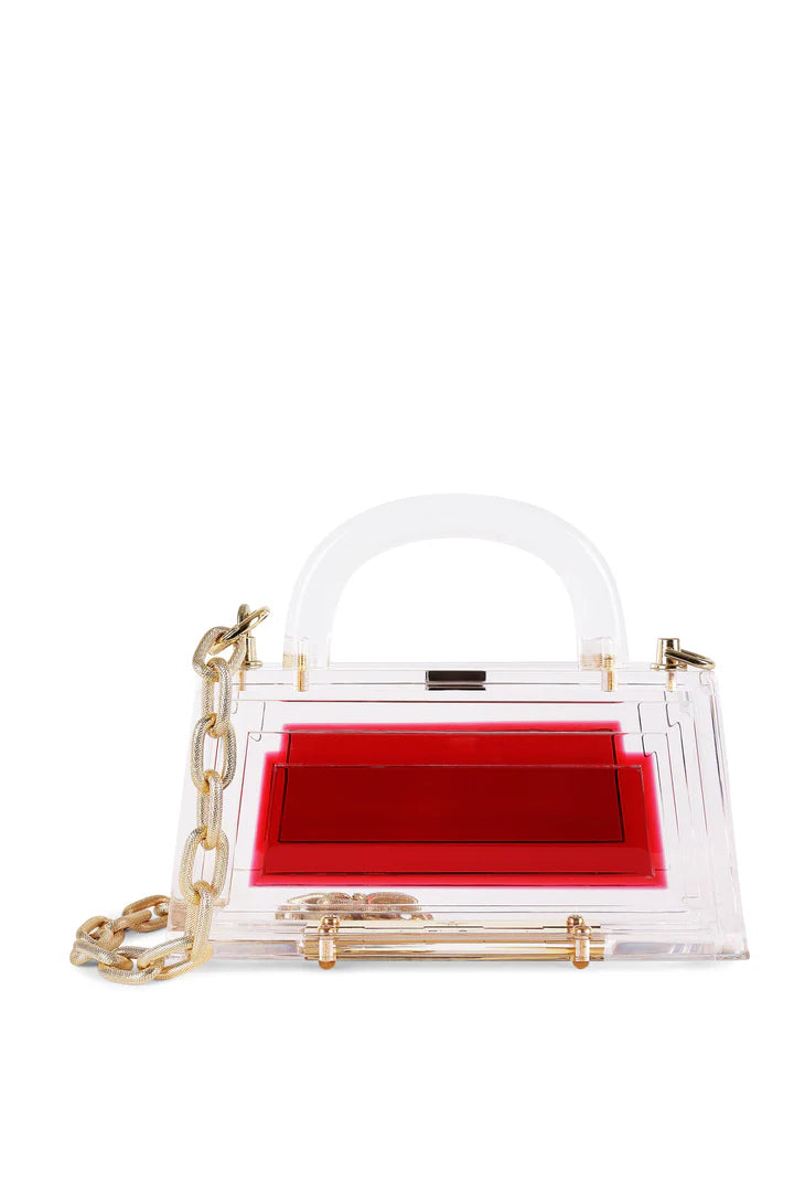 L&#39;Afshar Eva Leora Clutch