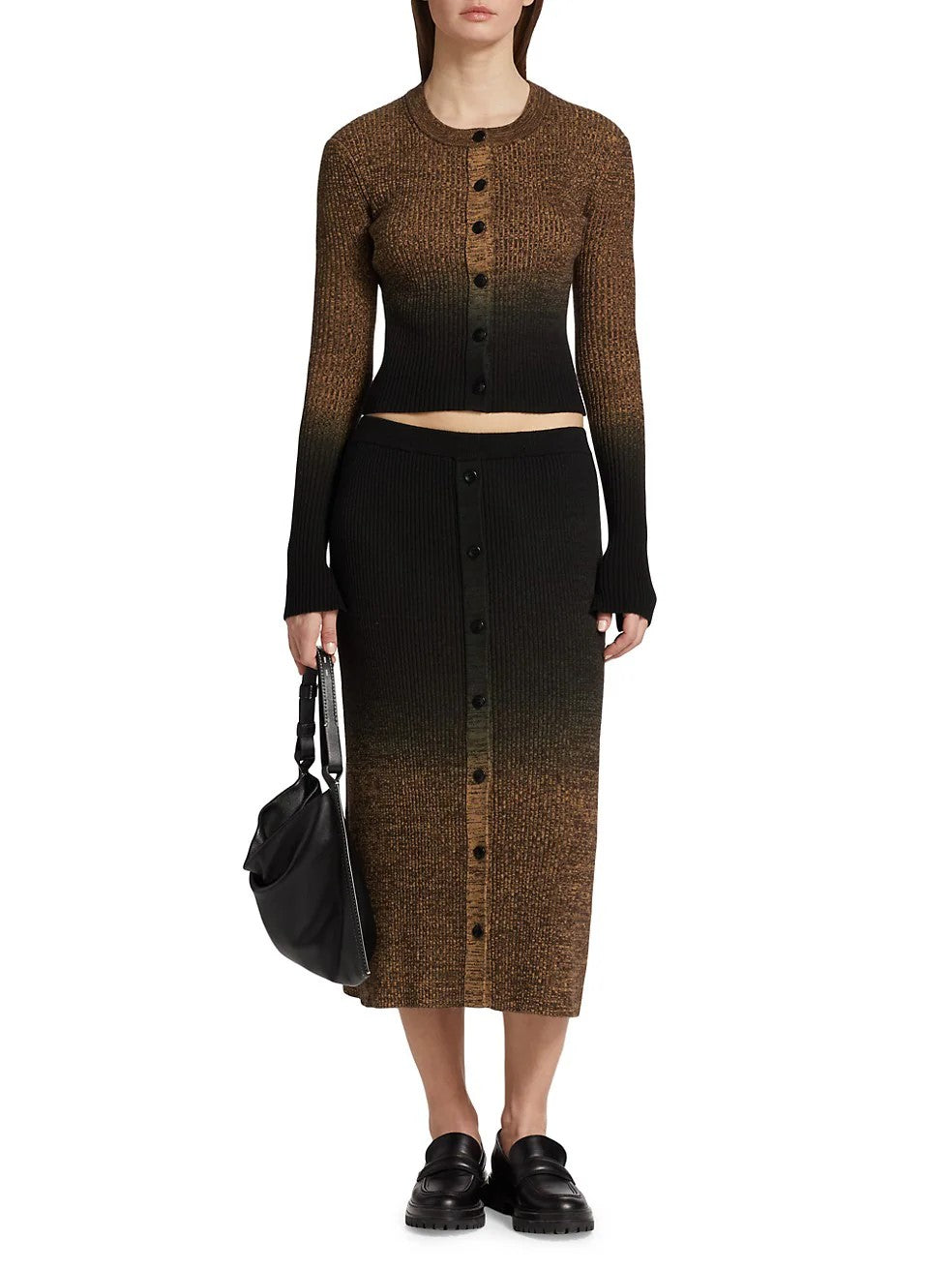Proenza Schouler Gradient Marl Cardigan