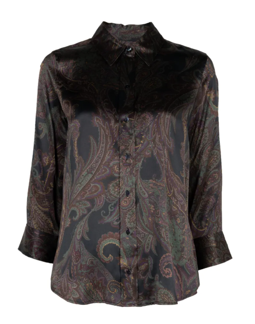 L'agence Dani Paisley Blouse