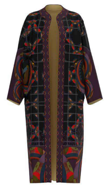 Franco Ferrari Pancake Coat