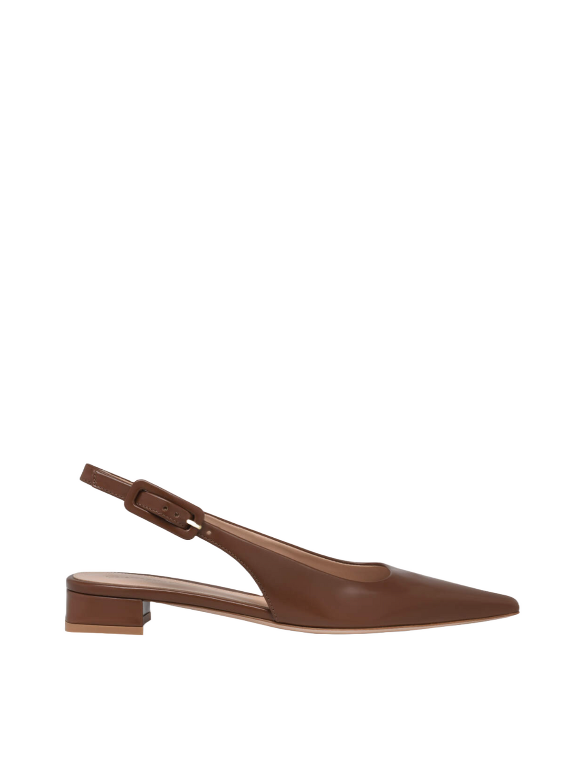 Gianvito Rossi Lindsay Slingback Flat