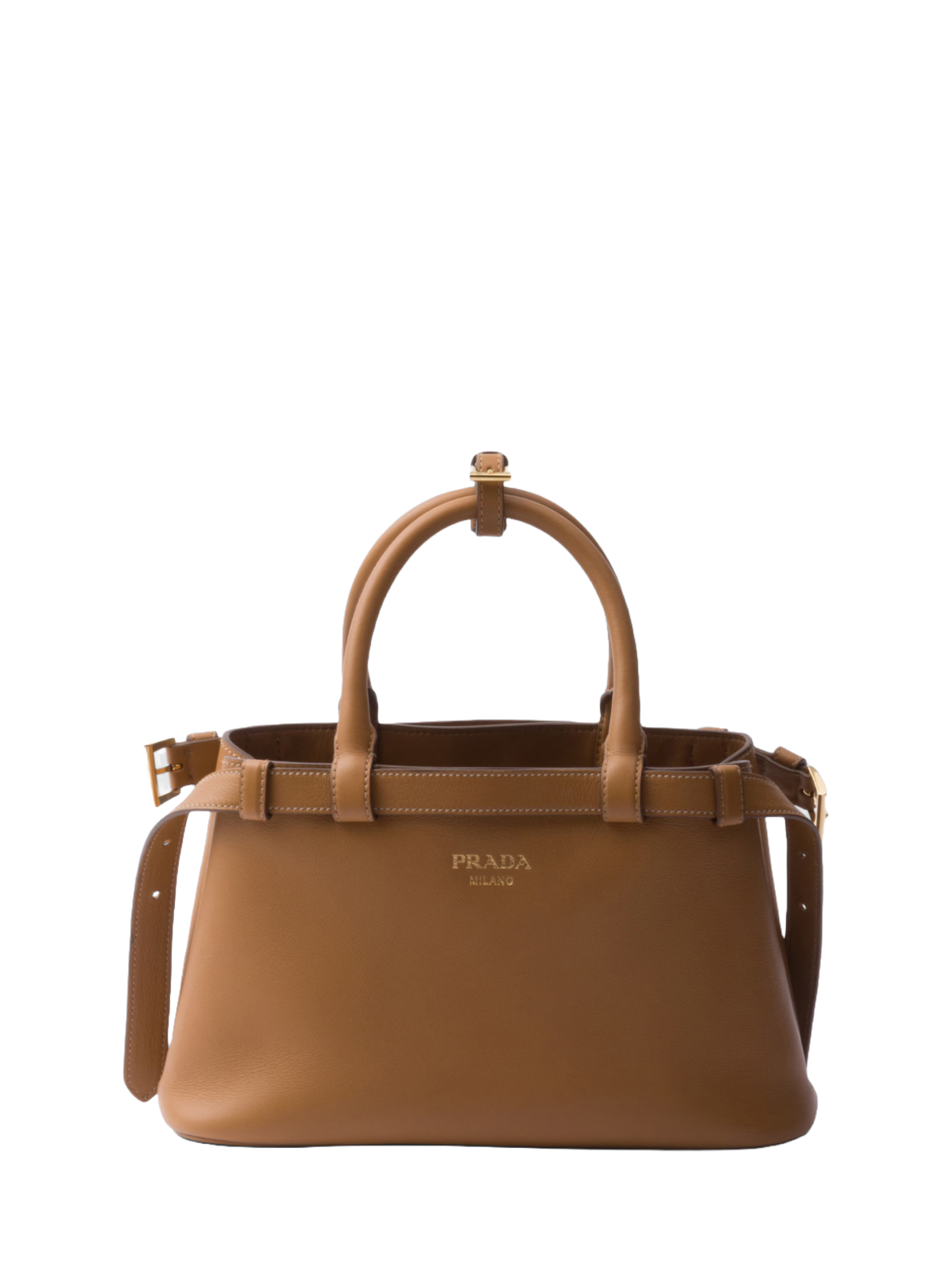 Prada Small Buckle Bag With Belt - Joseph