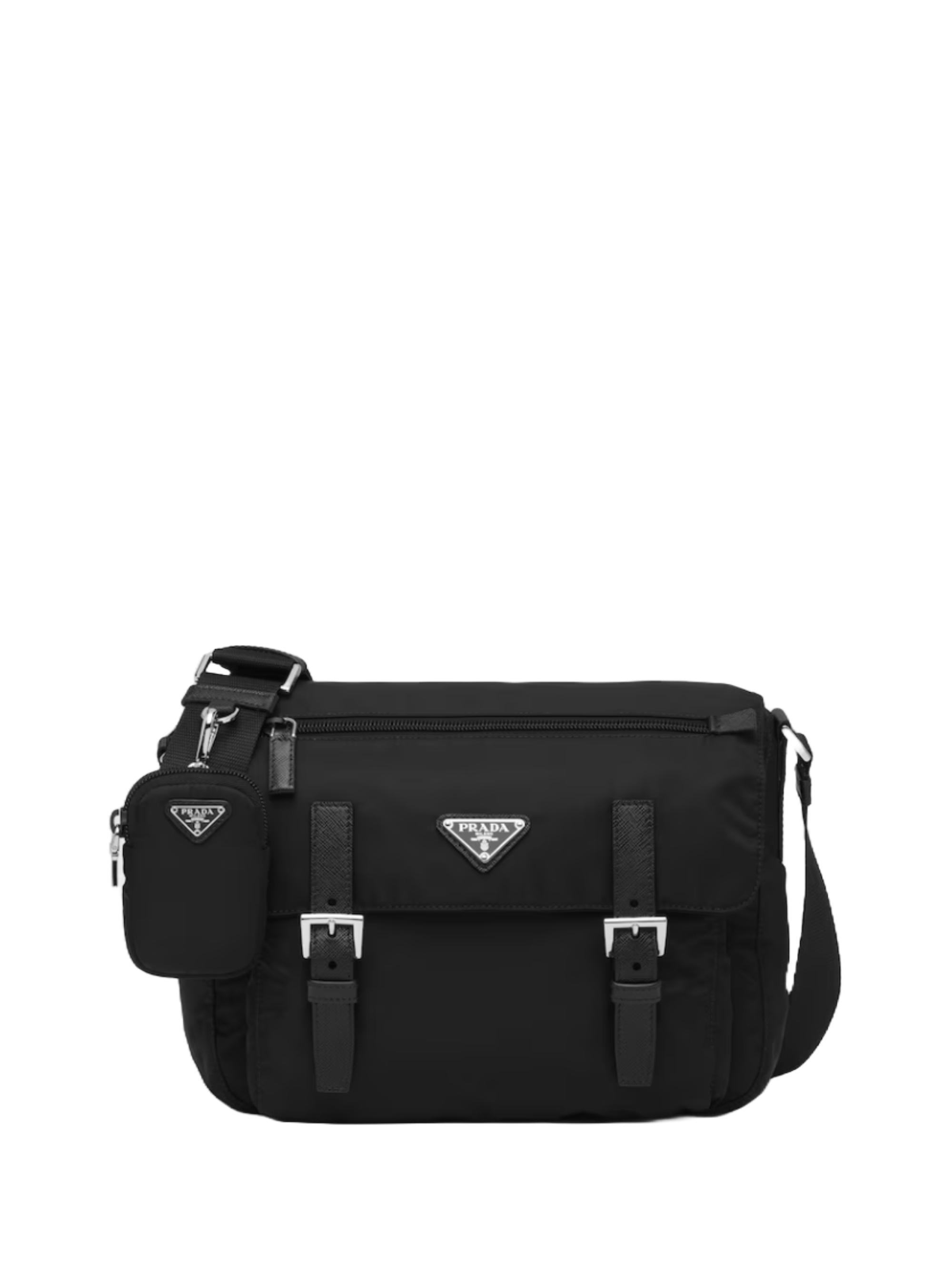 Prada nylon messenger outlet