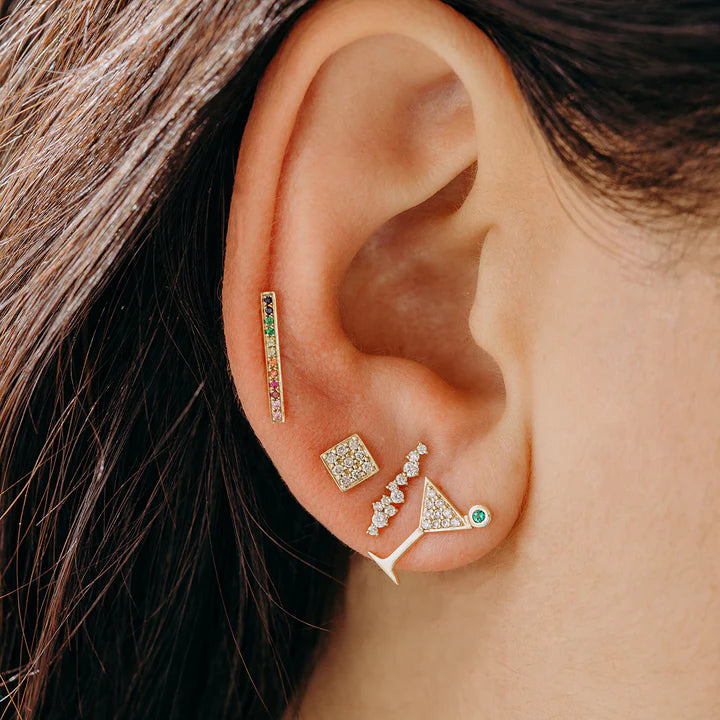 Sydney Evan Cluster Bar Studs