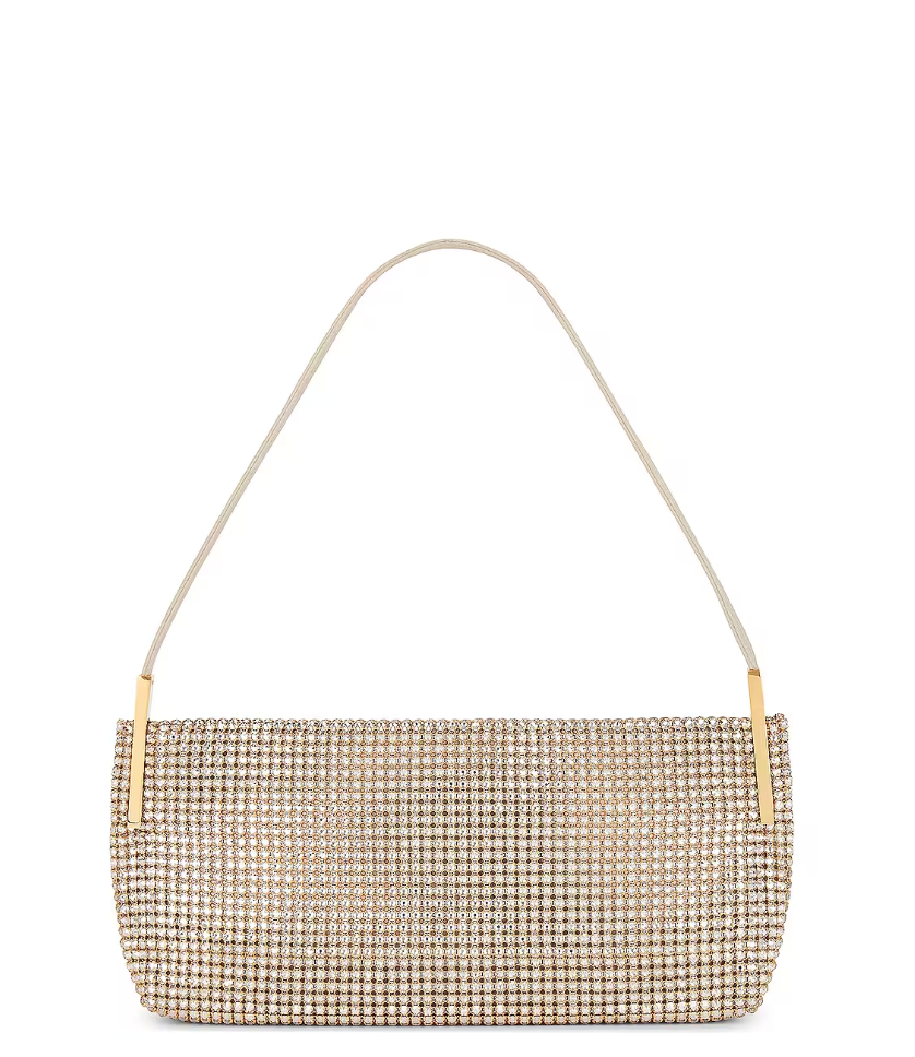 Saint laurent clearance gold clutch