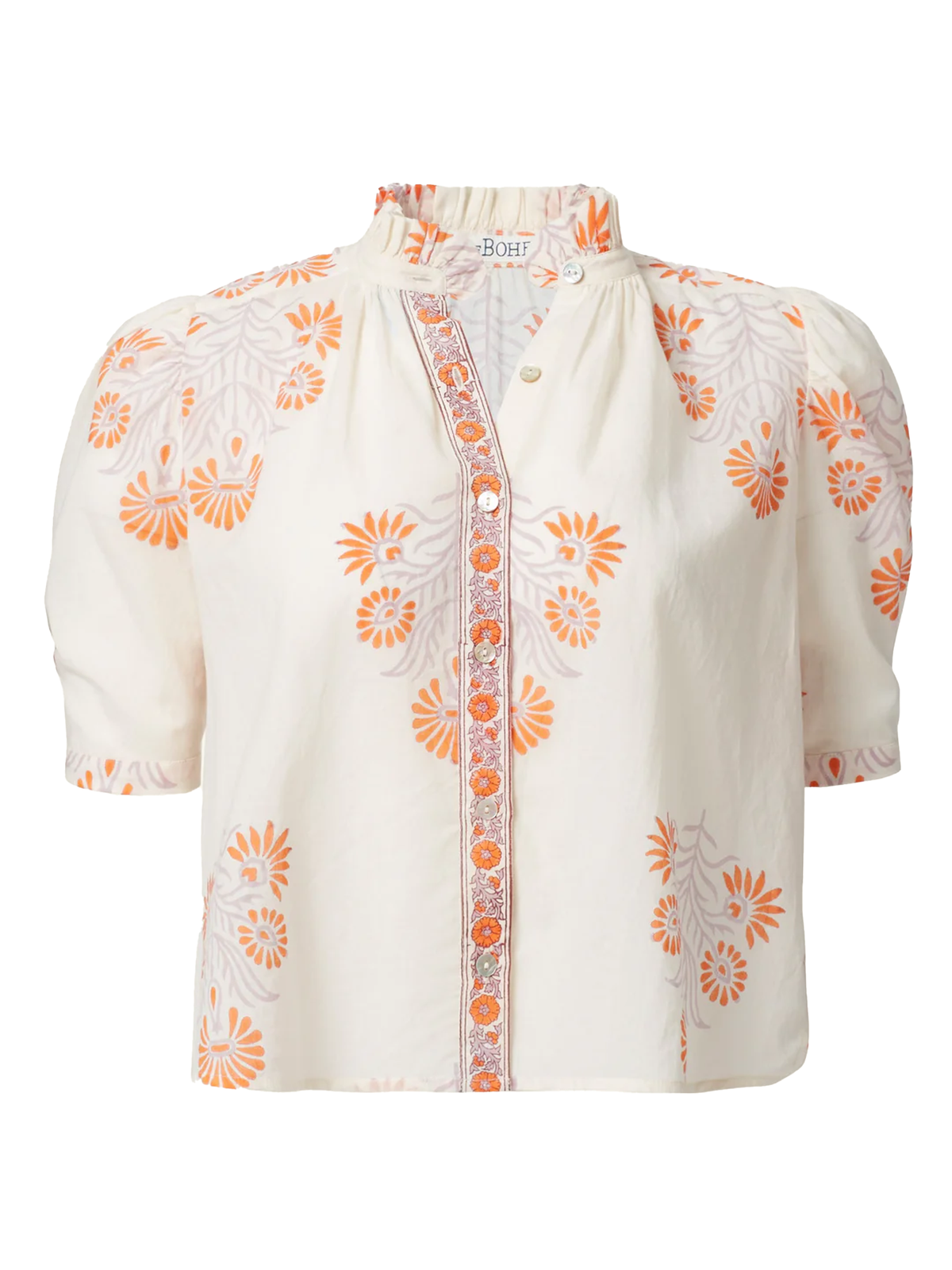 Alix of Bohemia Winn Papaya Aster Shirt