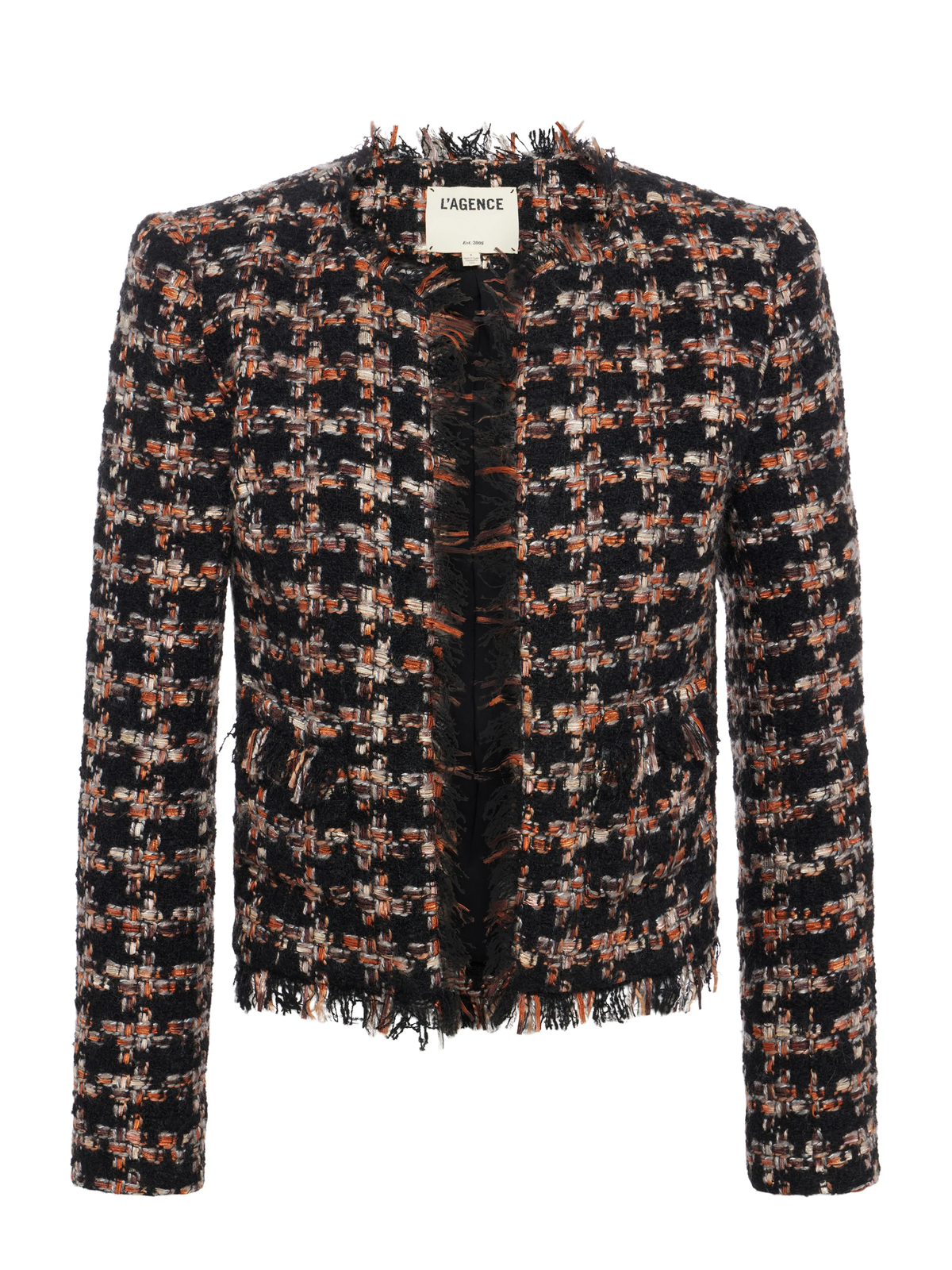 L&#39;AGENCE Angelina Tweed Jacket