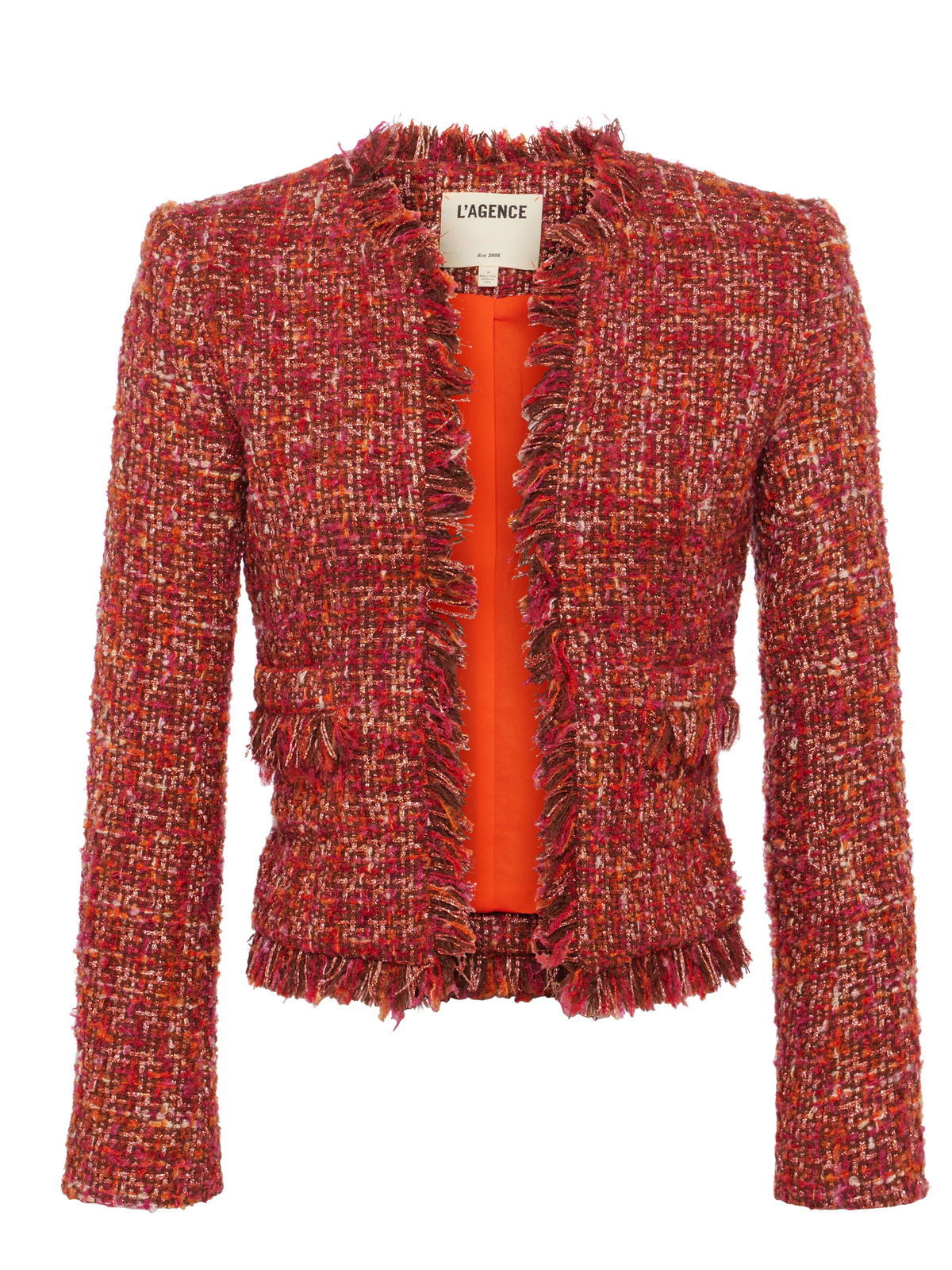 L&#39;AGENCE Angelina Tweed Jacket