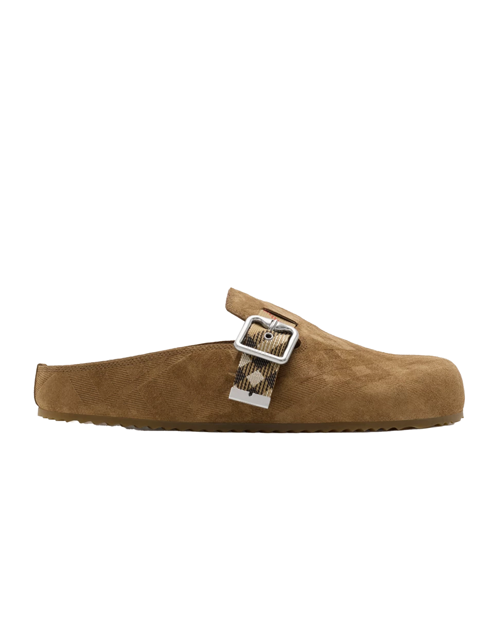 【関税込み】Burberry ベージュ Urchin スエード クロッグ Burberry Urchin Suede Clogs | Saks Fifth Avenue