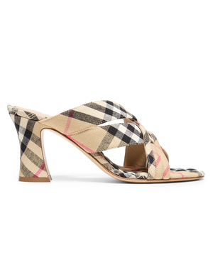 Burberry Sloane Check Sandals - Joseph