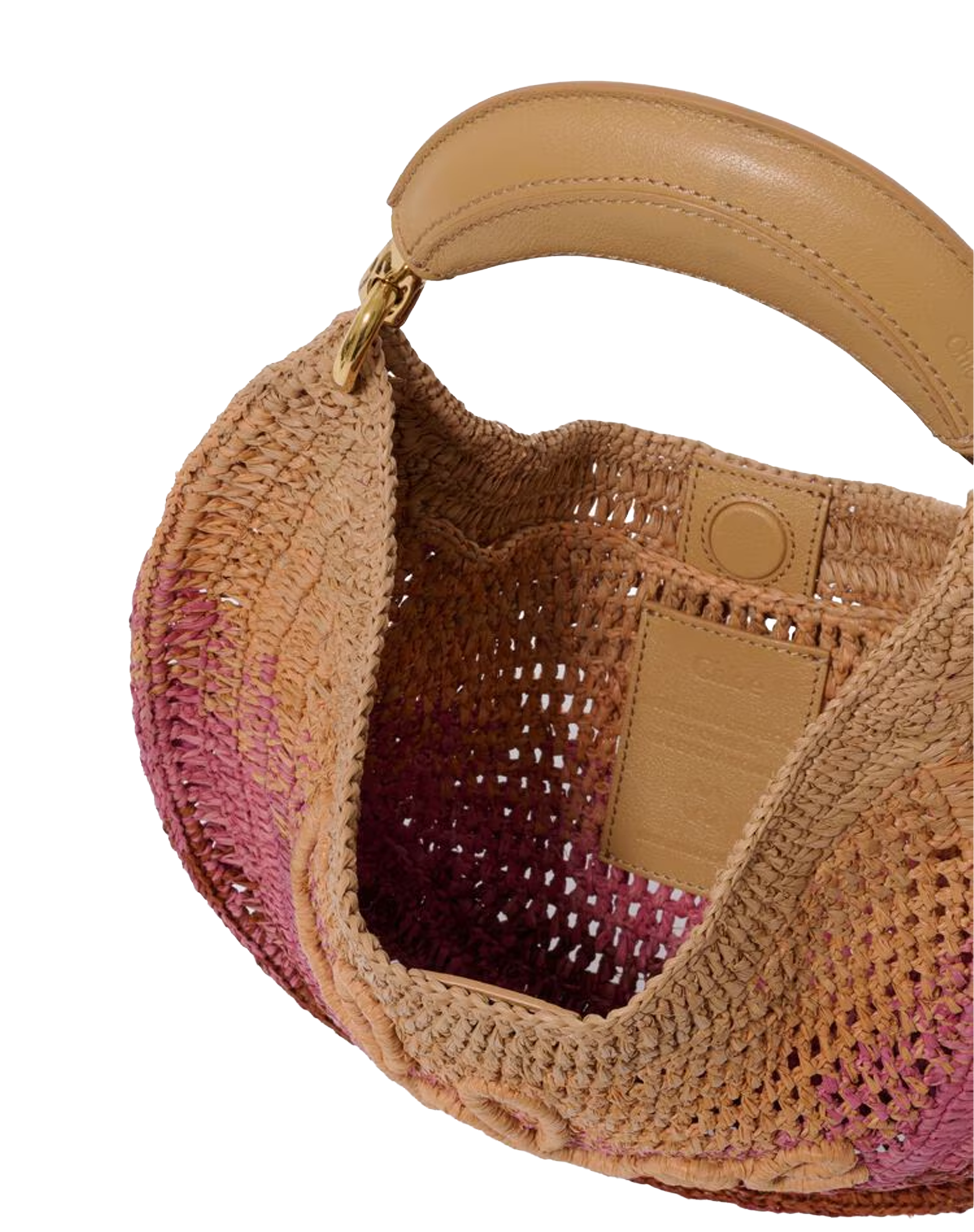 Chloé Summer Banana Hobo Raffia Bag - Joseph