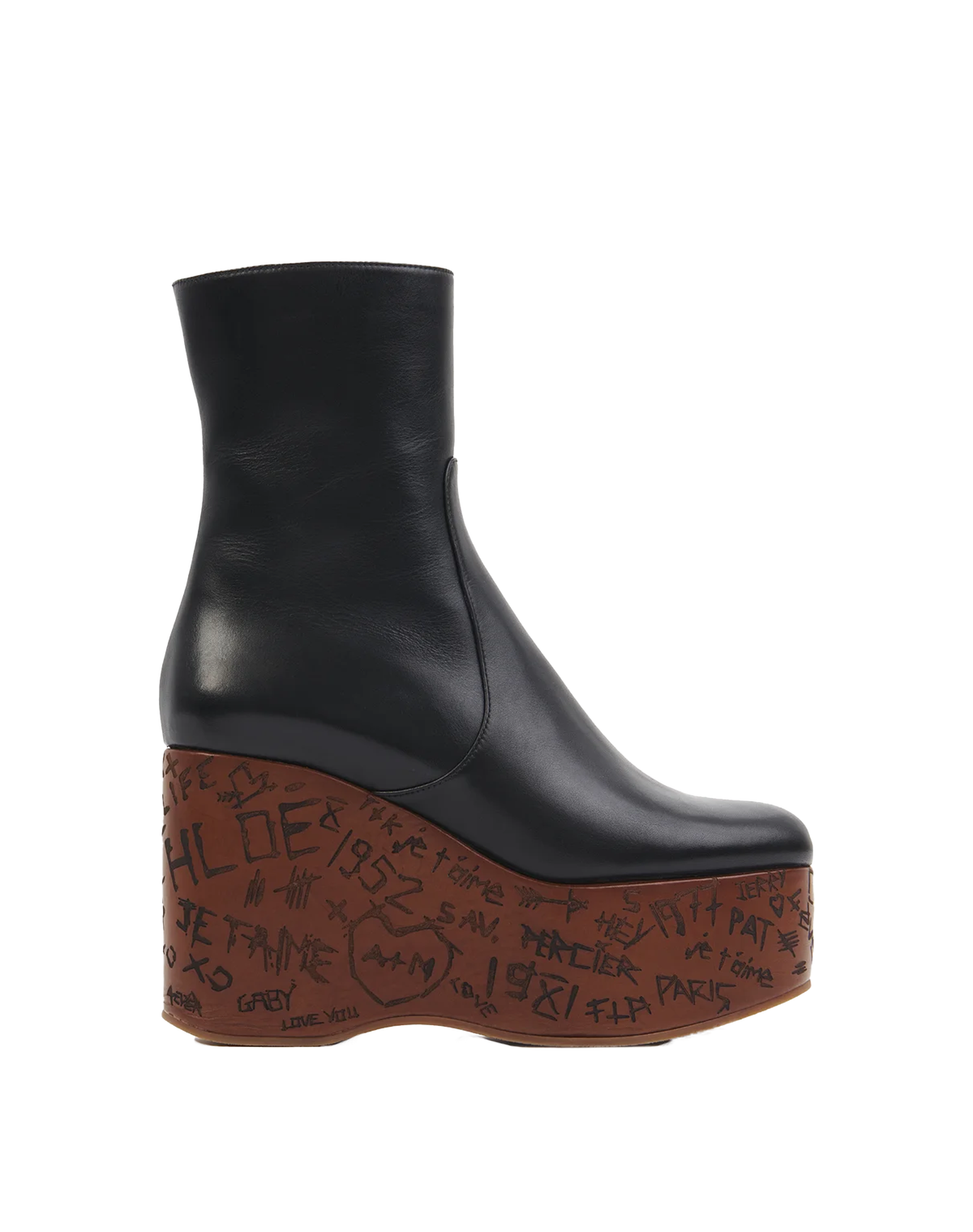 Chloé Maxime Wedge Ankle Boot