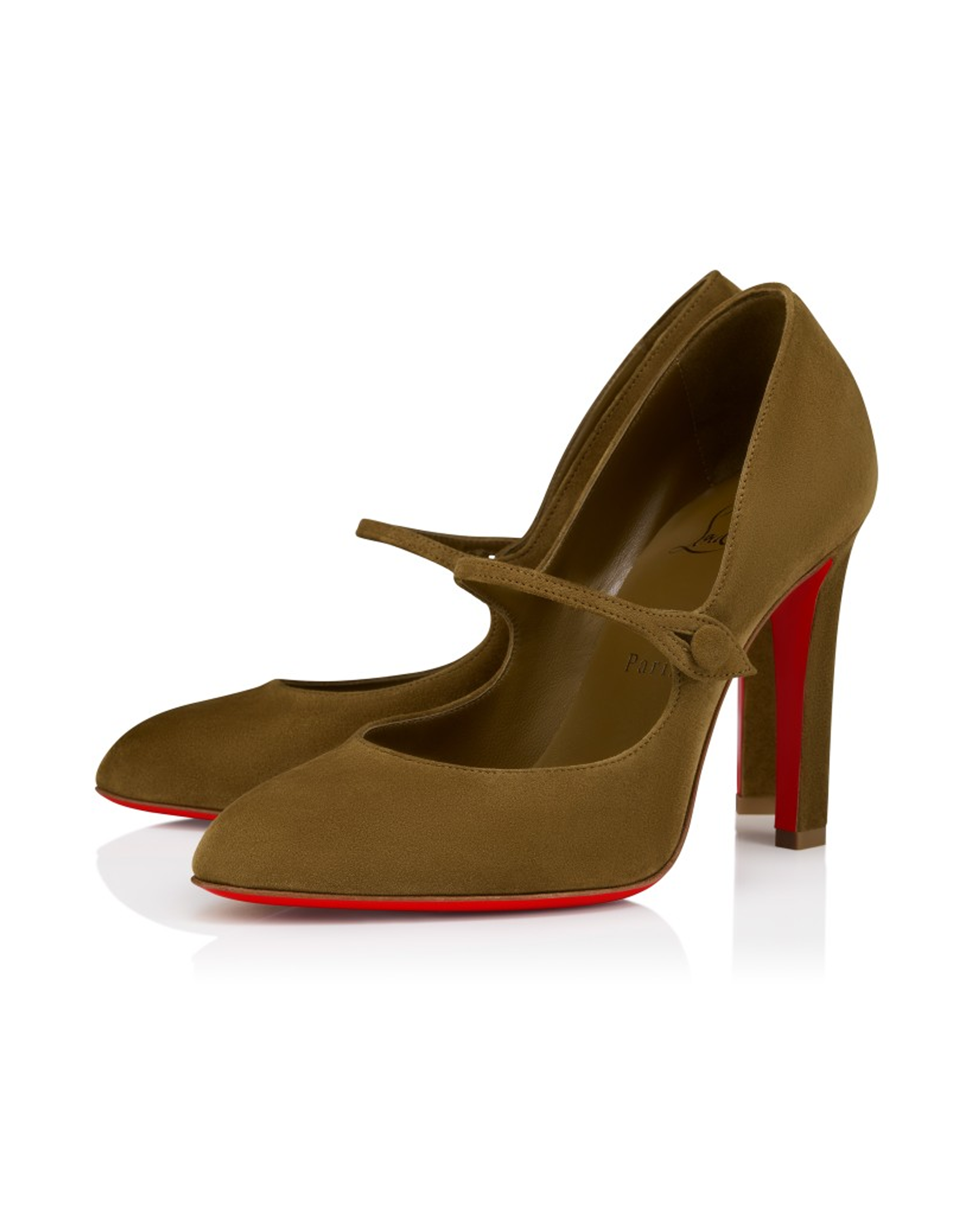 Christian Louboutin フラットパンプス Sporty Kate 85 ブラック パテントレザー - Shoes - Women - Christian
