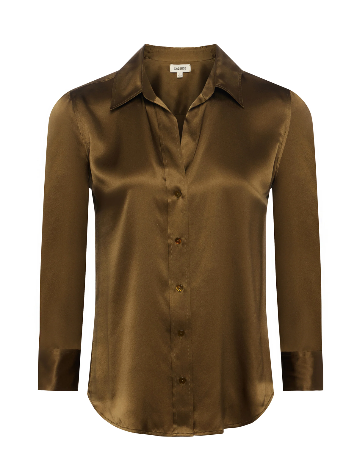 L&#39;AGENCE Dani Silk Blouse