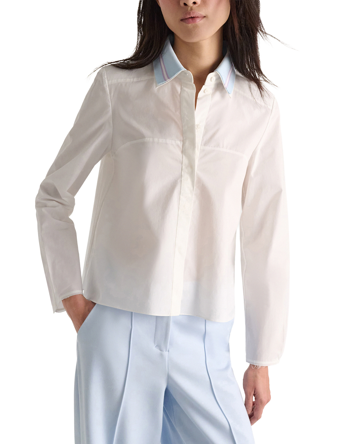 Dorothee Schumacher Poplin Collar Top