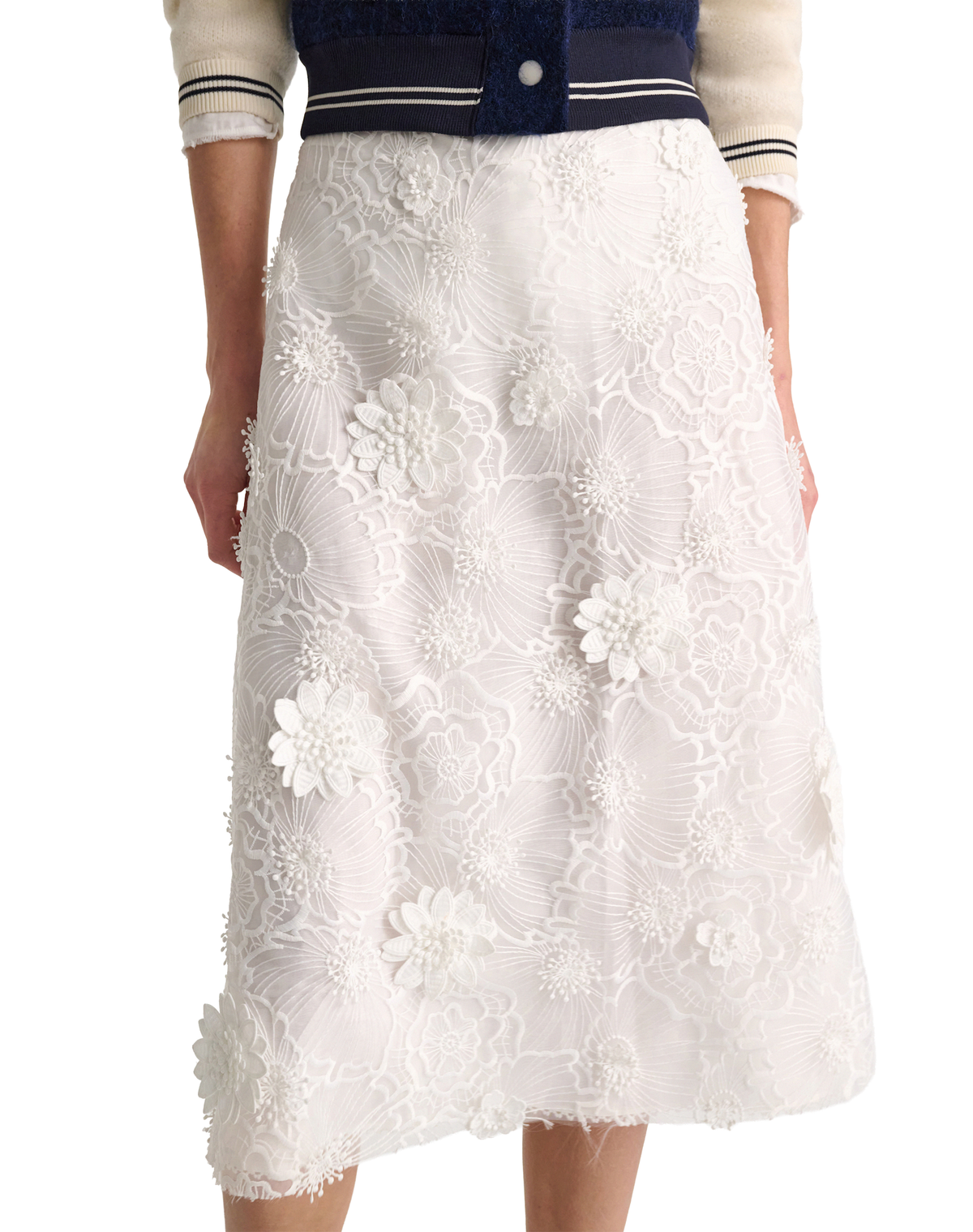 Dorothee Schumacher Sheer Meadow Skirt