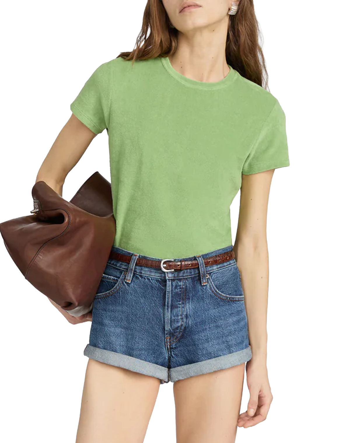 FRAME The Terry Baby Tee