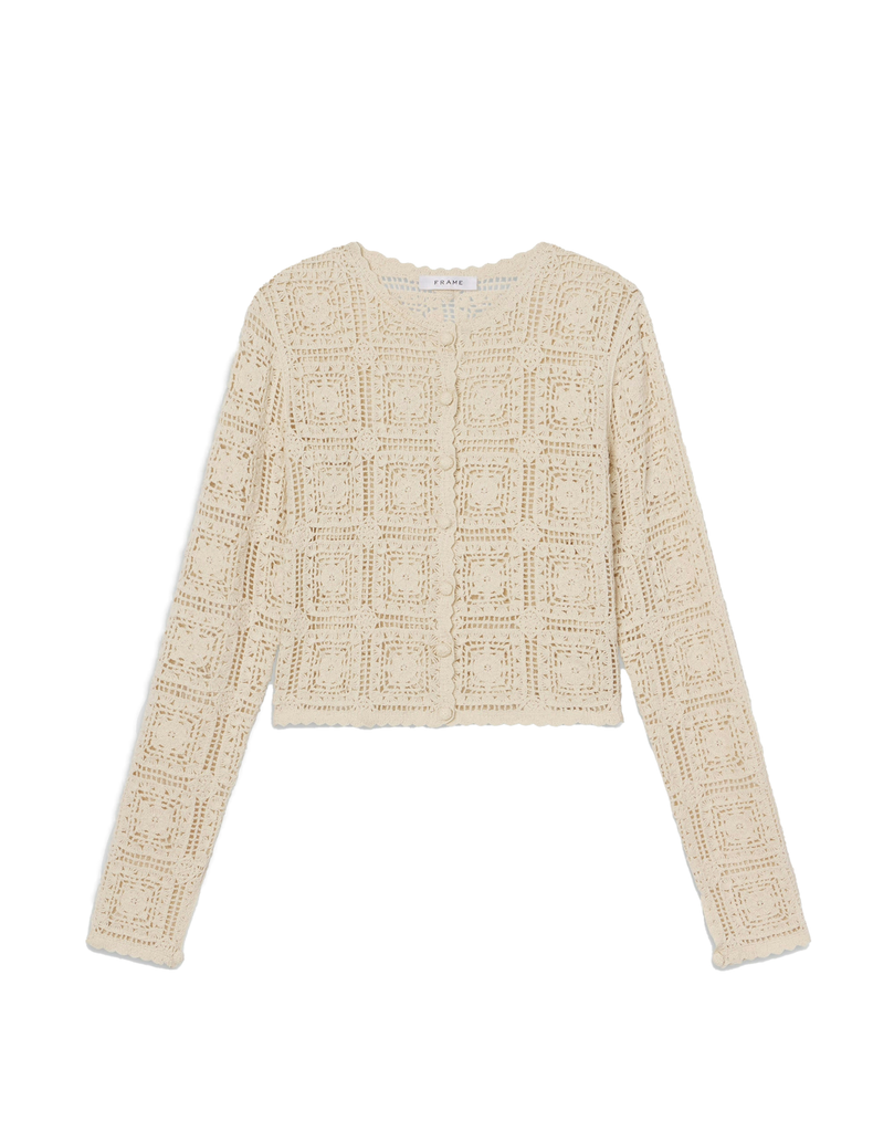 FRAME Crochet Cardi - Joseph