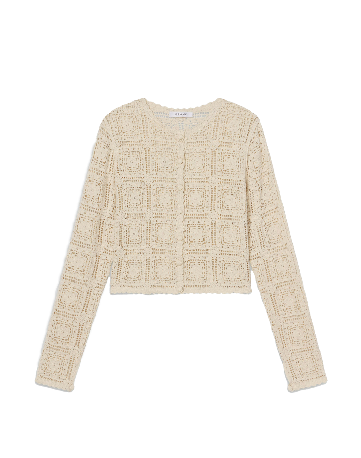 FRAME Crochet Cardi