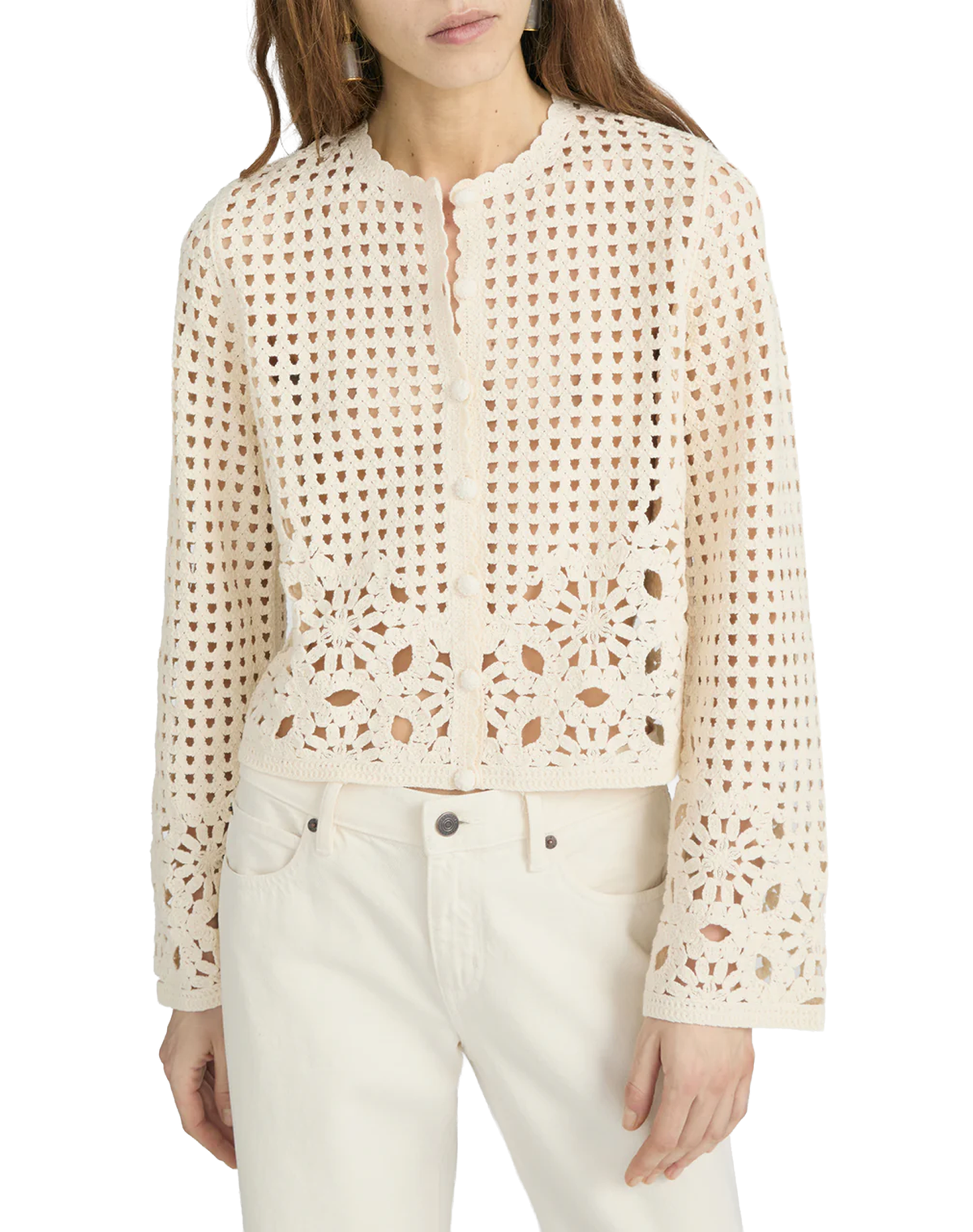 FRAME Postcard Cardi