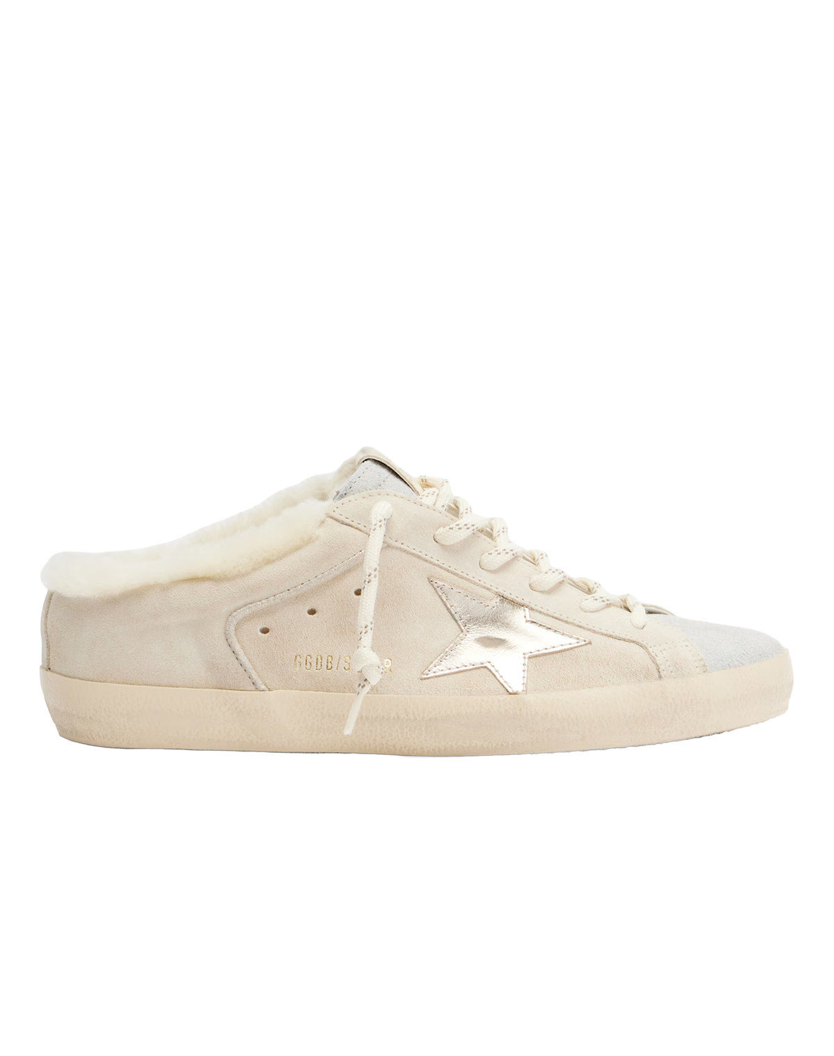 Golden Goose Suede Super Star Sabot