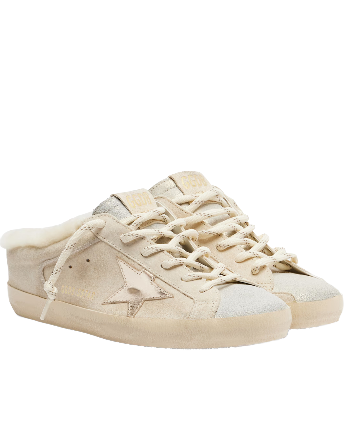 Golden Goose Suede Super Star Sabot