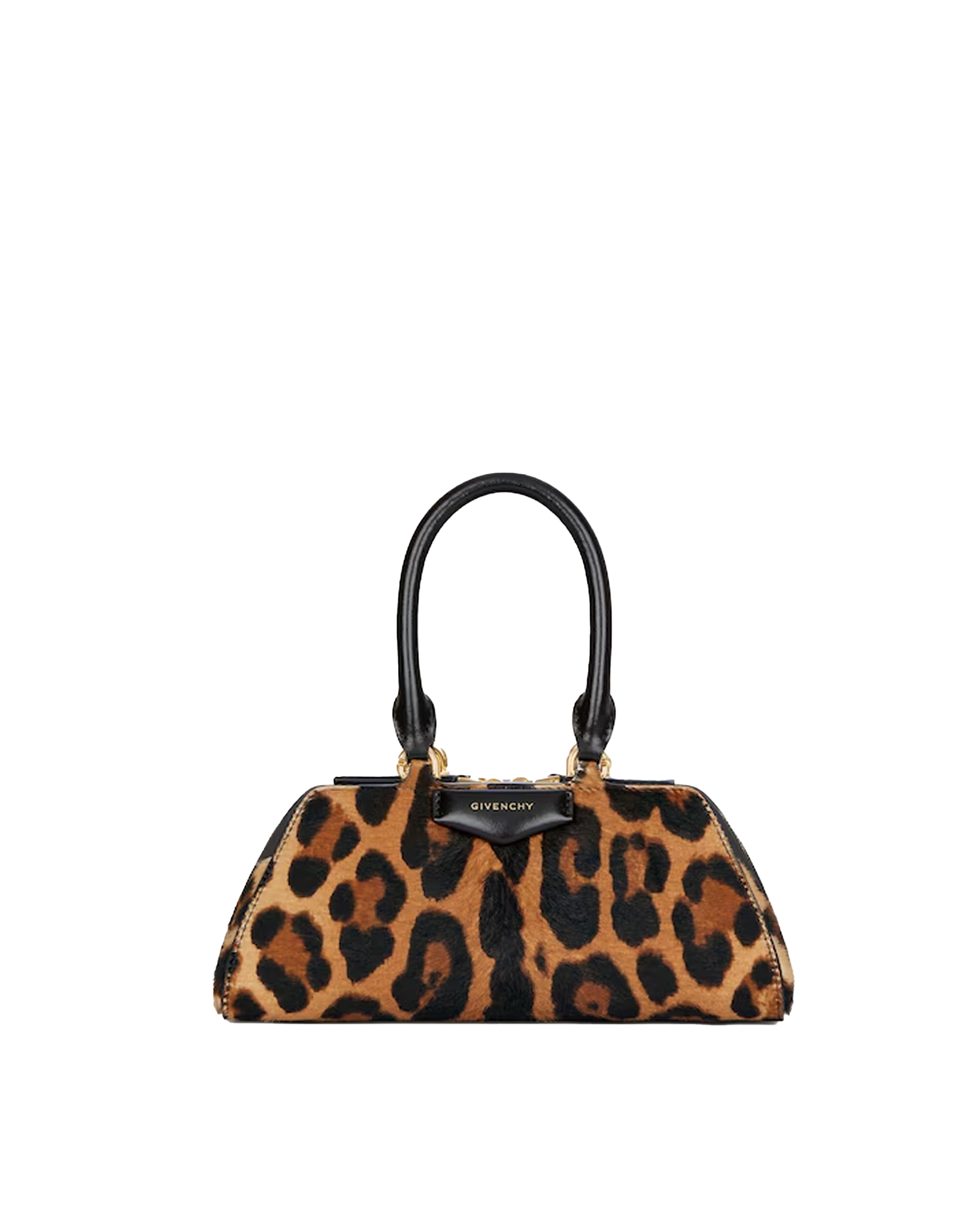 ショルダーバッグ・ポシェット GIVENCHY ANTIGONA EAST-WEST MINI BLACK BAG Mini Antigona East-West bag in Box leather in - black