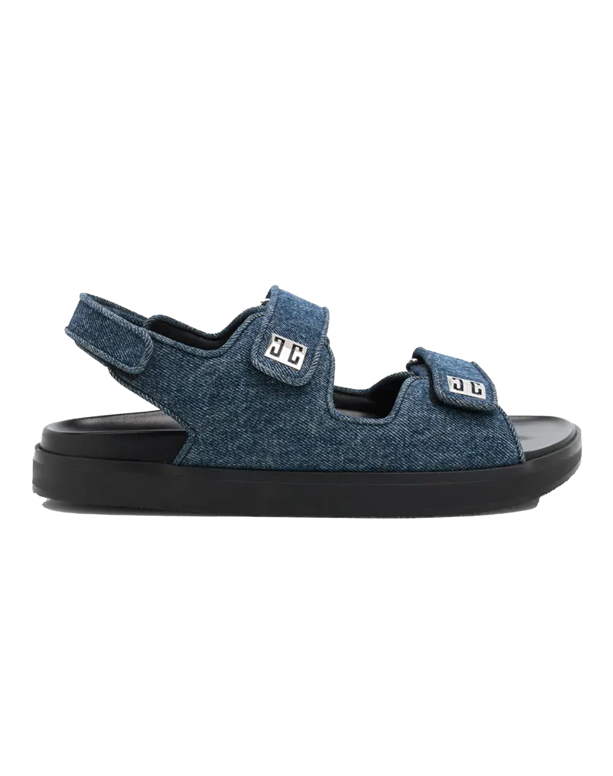 Givenchy 4G Denim Flat Sandals