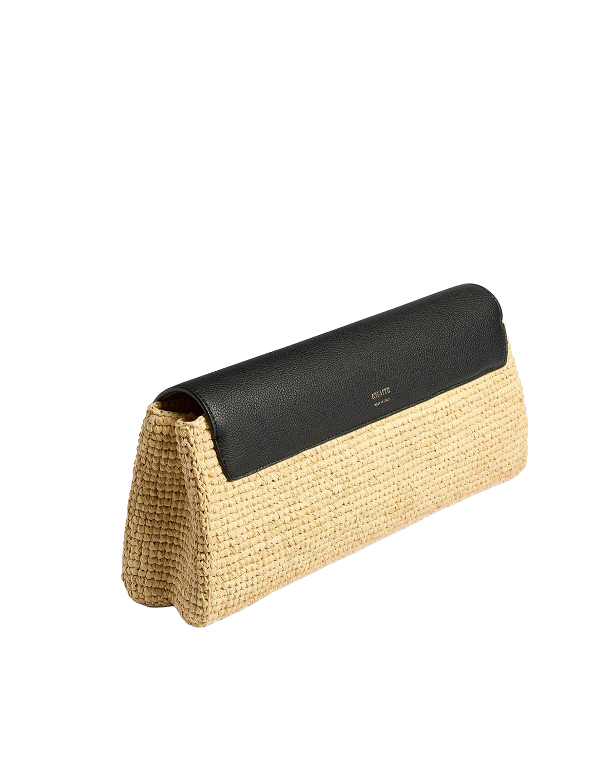 KHAITE Audrey Raffia Clutch