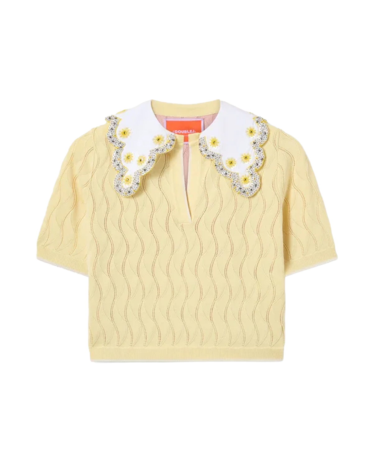 La Double J Crop Polo