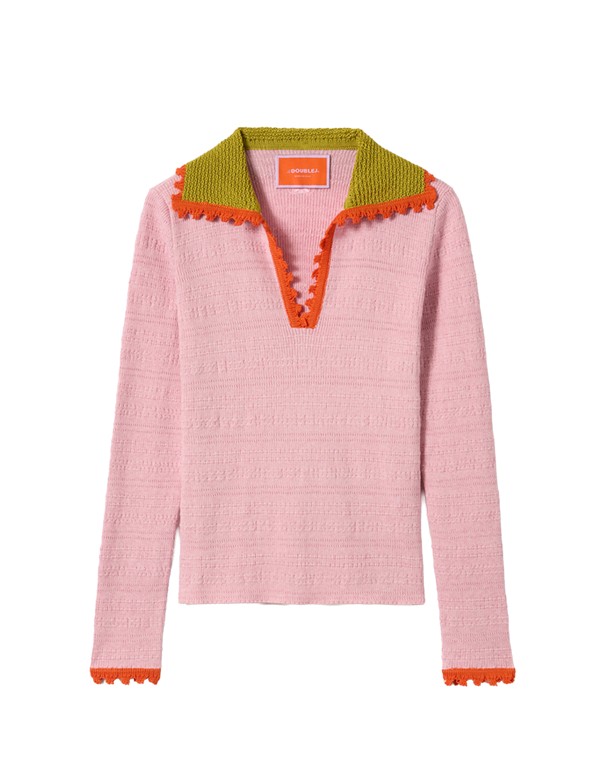 La Double J Picket Polo Jumper