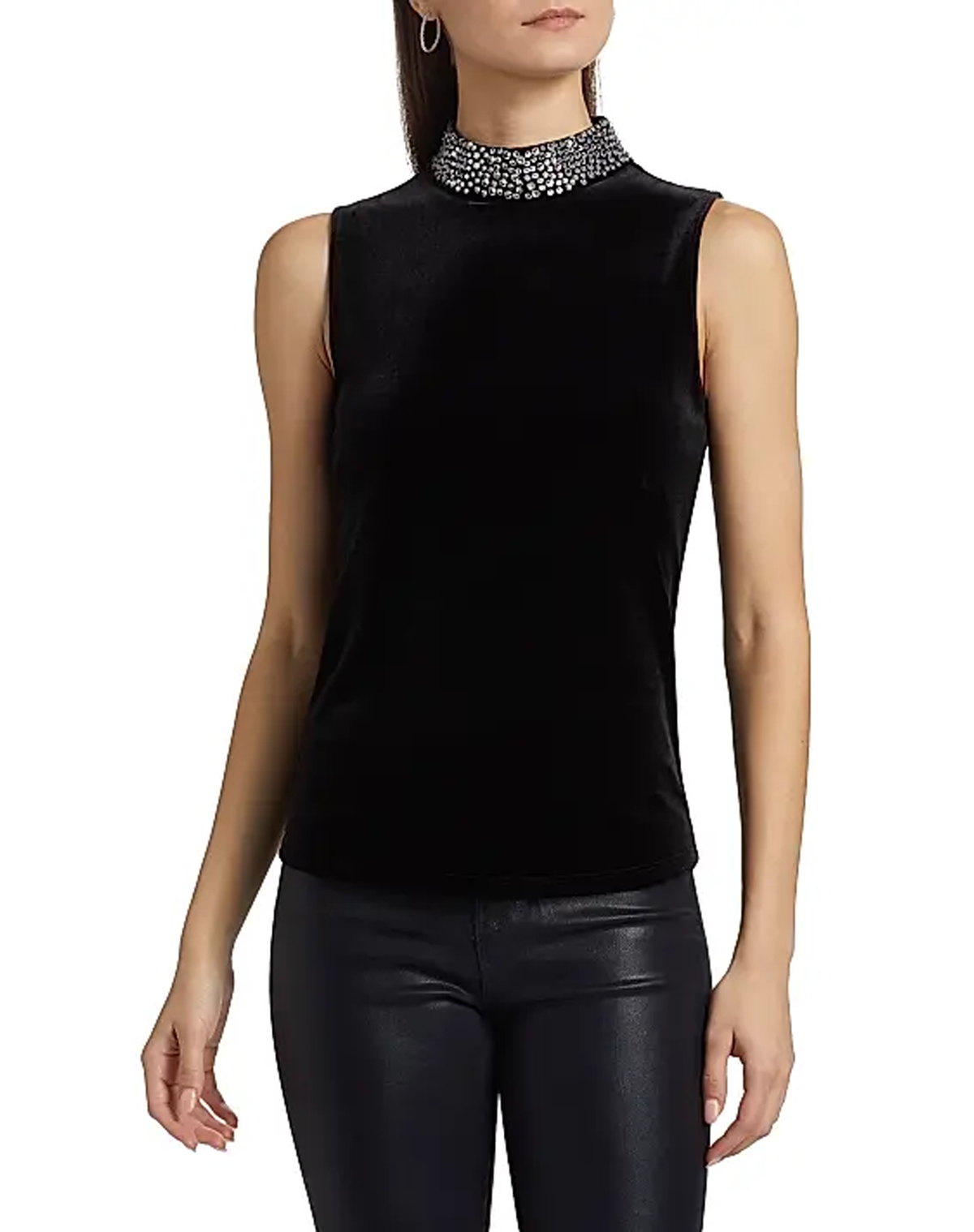 L&#39;AGENCE Madelyn Mockneck Top