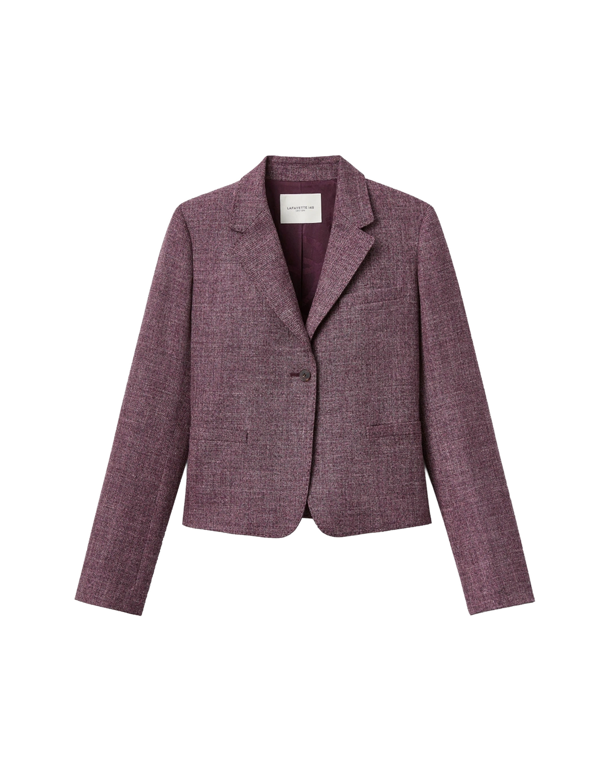 Lafayette 148 Cropped Boyfriend Blazer